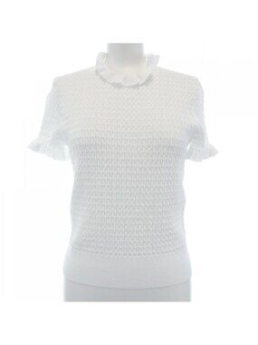 Chanel Knit Top White 34 Translucency